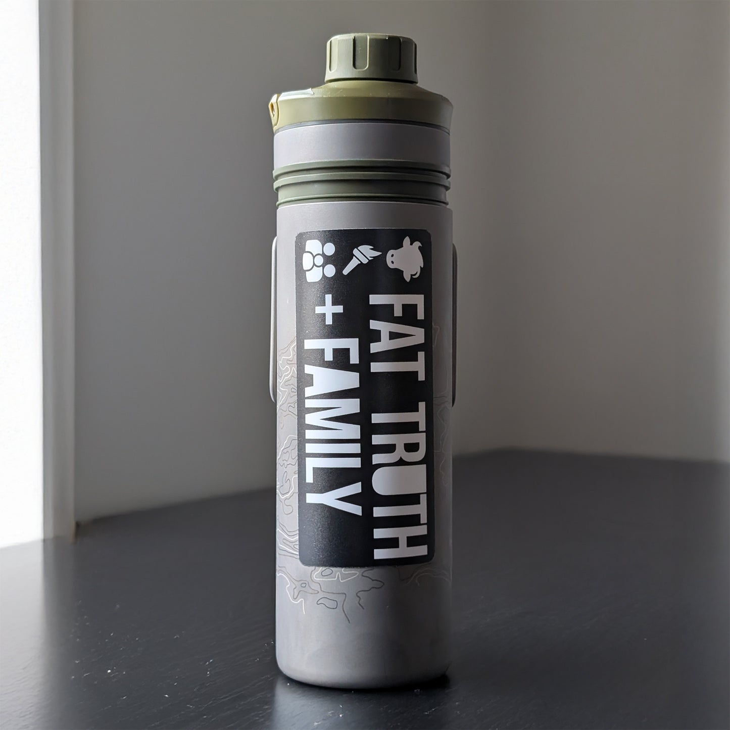 Fat, Truth + Family — Sticker 3 Pack