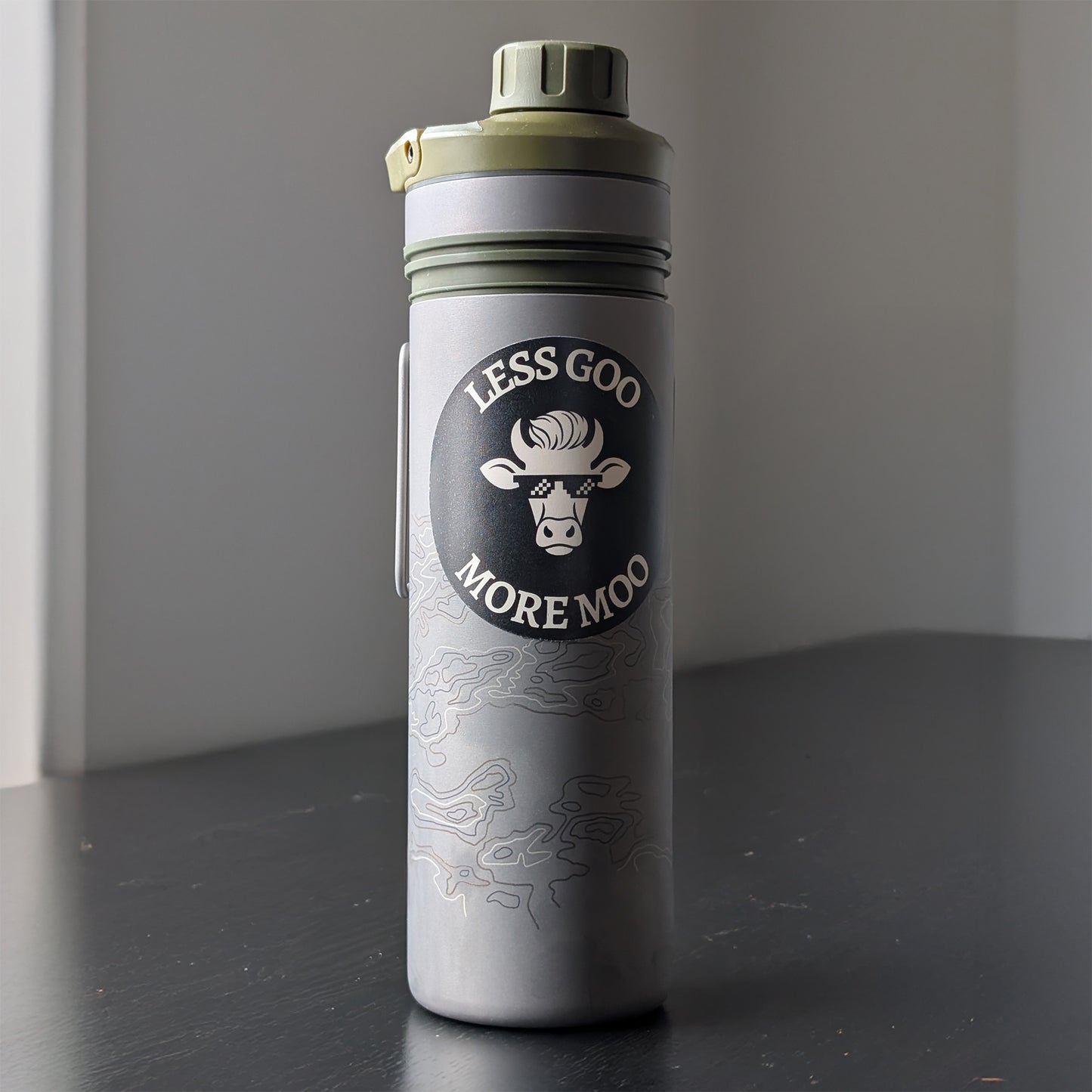 Less Goo. More Moo. — Sticker 3 Pack